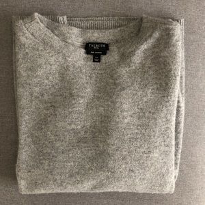 Grey Cashmere Classic Sweater